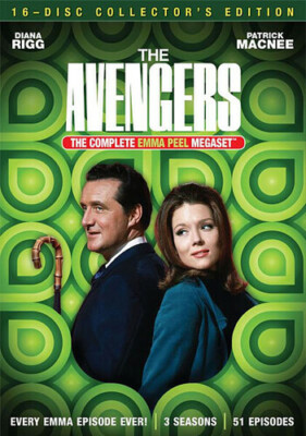 The Avengers - Emma Peel Megaset DVD  NEW FREE SHIPPING