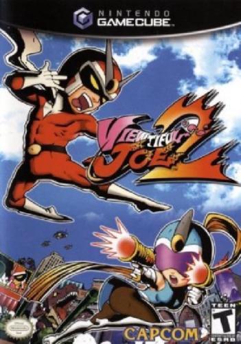 Viewtiful Joe very rare Promo Poster 59x42cm Gamecube Capcom