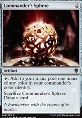 4x Commander's Sphere NM-Mint, English Commander 2017 MTG Magic