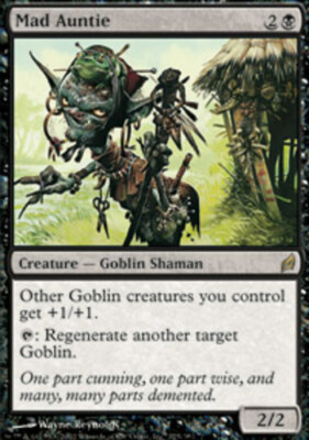 MTG Mad Auntie - Foil, Moderate Play, English Lorwyn