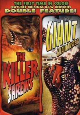 The Killer Shrews / The Giant Gila Monster (Double Feature) - DVD - VERY GOOD
