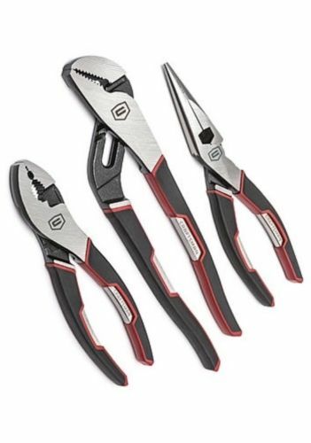 NEW Craftsman TRUEGRIP Pliers Set 3pc 4X Grip Force & 14X Cut Force FREE SHIP