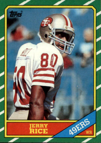 Jerry Rice Rookie Football Cards