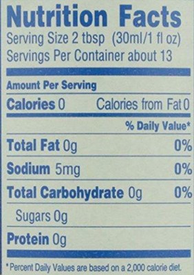 Torani Sugar Free Syrup, Vanilla, 12.7 Ounce