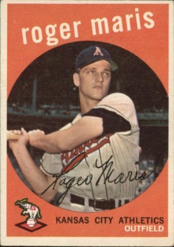 Roger Maris Baseball Trading Cards