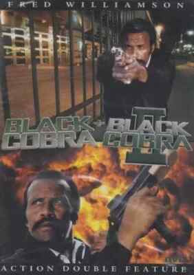 Black Cobra  Black Cobra II - DVD By Fred Williamson - AMAZING DVD IN PERFECT C