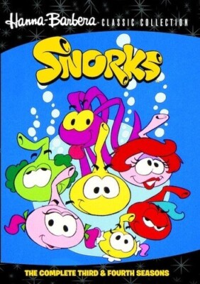 DVD Hanna Barbera Snorks: The Complete Third and Fourth Seasons (1987) NEW