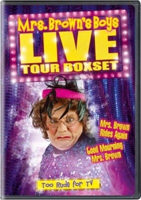 Mrs Brown's Boys LIVE TOUR BOXSET Good Mourning Rides Again TOO RUDE TV REGION 1