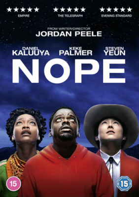 Nope DVD (2022) Barbie Ferreira, Peele (DIR) cert 15 FREE Shipping, Save £s