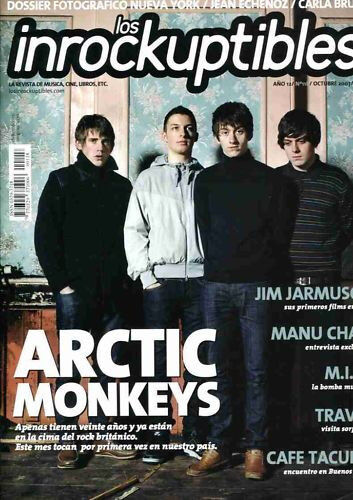 ARCTIC MONKEYS -  Rare Magazine Argentina 2007