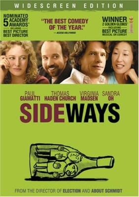 Sideways (DVD, 2004) Paul Giamatti Virginia Madsen Amazing Comedy Brand New!!