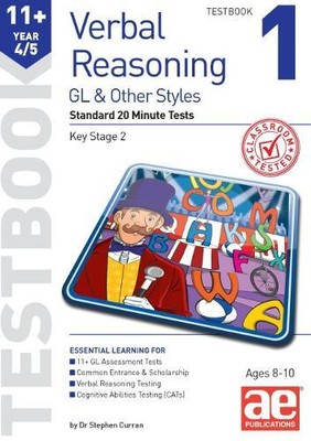 Dr Stephen C Cu 11+ Verbal Reasoning Year 4/5 GL & Other (Paperback) (UK IMPORT)