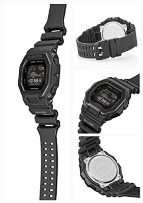 Pre-owned G-shock Casio Men`s Watch  Gbx-100ns-1jf G-lide Bluetooth Mobile Link Function