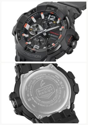 Pre-owned Casio G-shock Gr-b300ec-1ajf Gravity Master Emergency Color Men's Watch