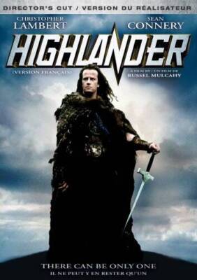 Highlander - Director's Cut - DVD By Christopher Lambert - VERY GOOD