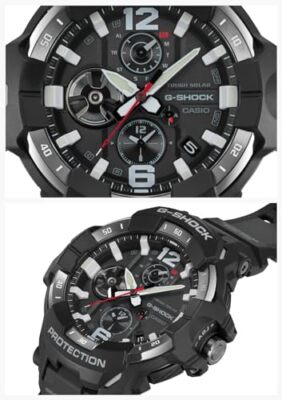 Pre-owned Casio G-shock Gravity Master Gr-b300-1ajf Men's Watch Bluetooth Black Psl