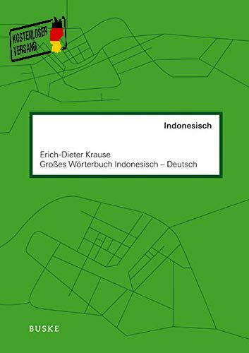 Großes Wörterbuch Indonesisch–Deutsch
