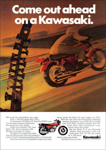 Kawasaki Motorcycle Brochure
