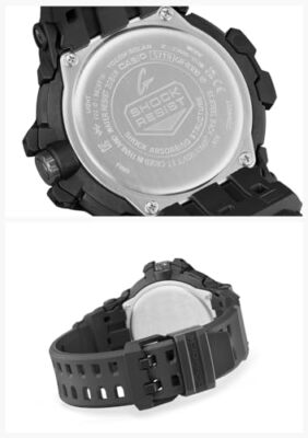 Pre-owned Casio G-shock Gravity Master Gr-b300-1a4jf Men's Watch Bluetooth Black Psl