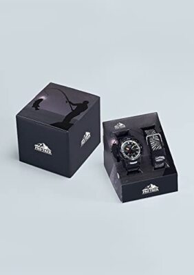 Pre-owned Casio Watch Protrek Angra Line Smartphone Ring Prt-b70be-1jr Men's Black