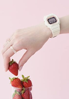 Pre-owned Casio Baby-g Bgd-5000u-7djf Solar Atomic Radio Digital Chrono 20atm Women Watch
