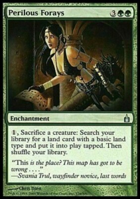 1x PERILOUS FORAYS - Ravnica - MTG - NM - Magic the Gathering