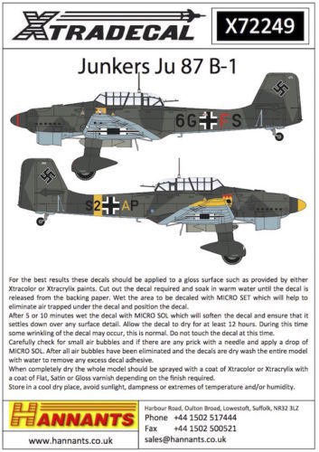 Académie 12404 1/72 Academy Ju 87G-2 Stuka 'oke onen Vogel  26
