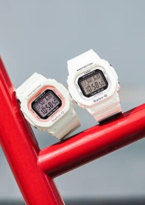 Pre-owned Casio Baby-g Bgd-5000u-7djf Solar Atomic Radio Digital Chrono 20atm Women Watch
