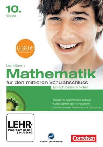 Cornelsen Lernvitamin Mathematik 10. Klasse (verschweißte + deutsche Neuware)