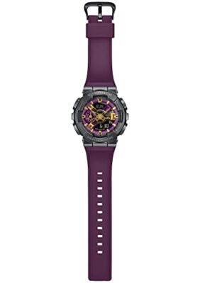 Pre-owned Casio G-shock Classy Off-road Series Gm-110cl-6ajf Men's Purple Matte Skeleton