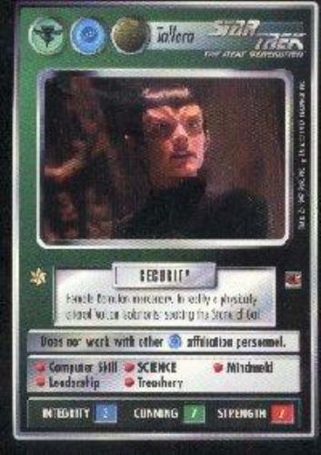 Star Trek Fajo Collection Tallera Card
