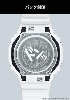 Pre-owned Casio G-shock Made In Japan Manga Theme Ga-2100mng-2ajr Men's Blue Free Shipping Japan