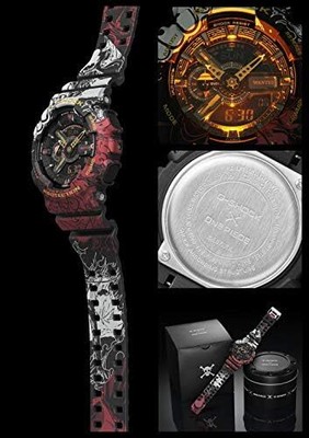Pre-owned G-shock Casio Watch  One Piece Collaboration Model Ga-110jop-1a4jr Men Anime