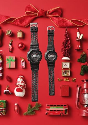 Pre-owned G-shock Watch Presents Lover's Collection 2021 Pair Watch Black
