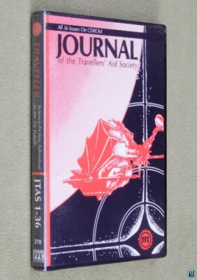 Journal of the Travellers' Aid Society: JTAS Issues 1-36 on CD-ROM FFE 270