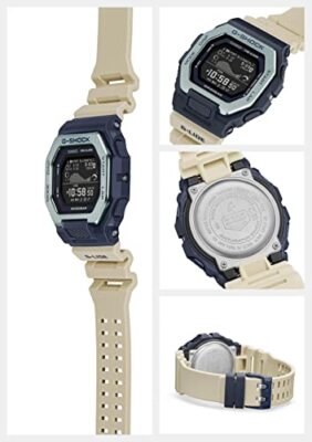 Pre-owned Casio G-shock Gbx-100tt-2jf G-lide Men's Watch Sand Beige