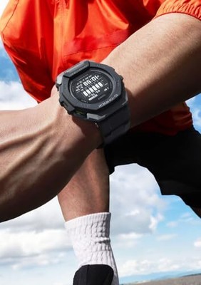 Pre-owned Casio G-shock G-squad Men's Watch Gbd-300-1jf Black Step Tracker Bluetooth
