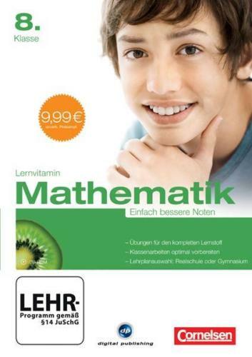 Cornelsen Lernvitamin Mathematik 8. Klasse (verschweißte + deutsche Neuware)