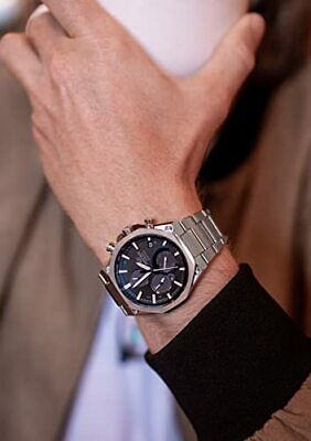 Pre-owned Casio Edifice Eqb-1100xydb-2ajf Flat Design Smartphone Link Bluetooth Men Watch