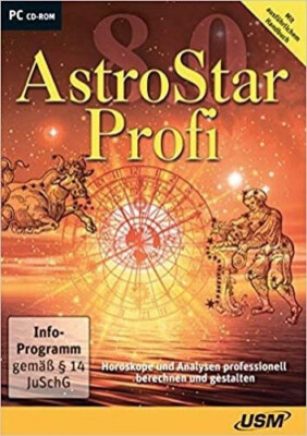 AstroStar Profi 8.0: Die professionelle Astrologie-Software|CD-ROM