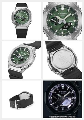 Pre-owned Casio G-shock Gbm-2100a-1a3jf Metal Covered Japan Import