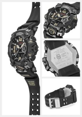 Pre-owned Casio G-shock Gwg-b1000-1ajf Master Of Land Mudmaster Watch From Jp