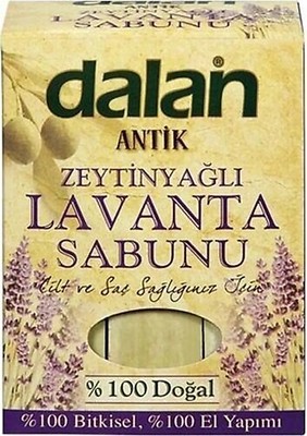 Olive Oil Lavender Soap - Traditional Natural 100% Pure Olive Oil Lavender Soap