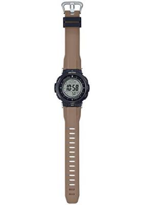Pre-owned Casio Pro Trek Prg-30-5jf Tough Solar Compass Barometer Thermometer Watch Brown