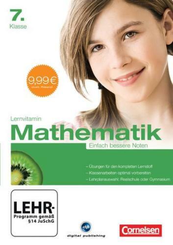 Cornelsen Lernvitamin Mathematik 7. Klasse (verschweißte + deutsche Neuware)