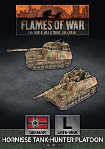 Hornisse Взвод охотников за танками German Late Flames of War