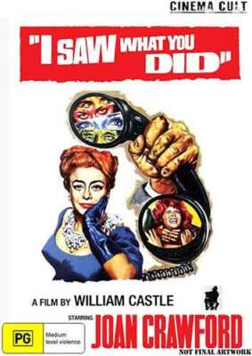 I Saw What You Did (Cinema Cult) DVD NEW (Region 4 Australia)