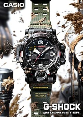 Pre-owned Casio Master Of - Land G-shock Gwg-2000-1a1jf Mudmaster Tough Solar