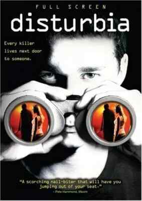 Disturbia (DVD, 2007, Full Screen) FREE SHIPPING