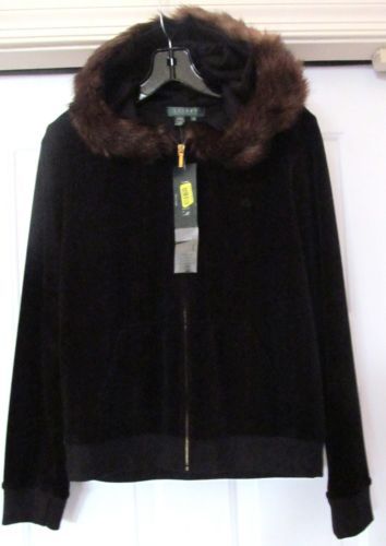 Lauren Ralph Lauren 合成连帽衫和运动衫女